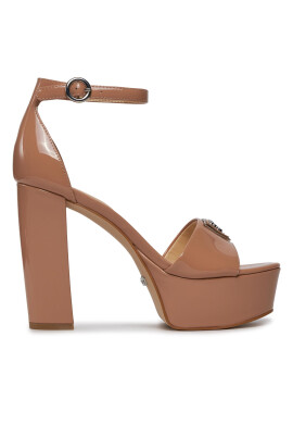 Guess Сандали Seton FLPSET PAT03 Бежов - Pepit.bg