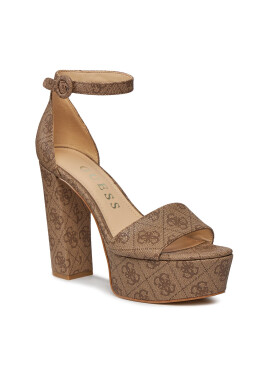 Guess Сандали Setono FLPSTO FAL03 Кафяв - Pepit.bg