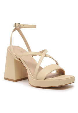Guess Сандали Tiline FL6TLI LEA03 Бежов - Pepit.bg