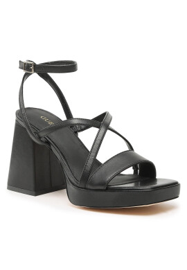 Guess Сандали Tiline FL6TLI LEA03 Черен - Pepit.bg