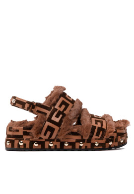 Guess Сандали Vasya FL7VAS FAL03 Кафяв - Pepit.bg