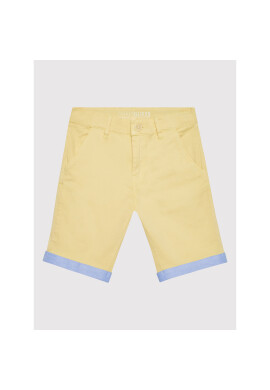 Guess Шорти от плат L2RD02 WEHD0 Жълт Regular Fit - Pepit.bg