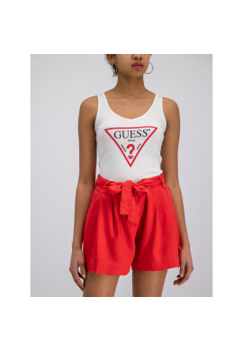 Guess Шорти от плат W92D55 WBFI0 Червен Regular Fit - Pepit.bg