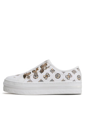 Guess Сникърси Betrix2 FL6BX2 SMT12 Бял - Pepit.bg