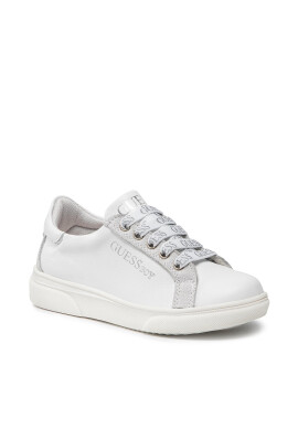 Guess Сникърси FI7COL LEA12 Бял - Pepit.bg