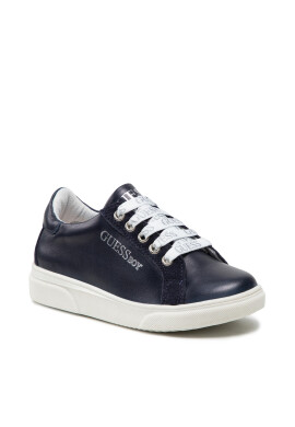 Guess Сникърси FI7COL LEA12 Тъмносин - Pepit.bg