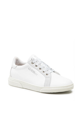 Guess Сникърси FJ7COL LEA12 Бял - Pepit.bg