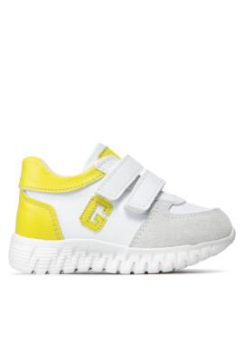 Guess Сникърси Luigi Velcro FT5LUS ELE12 Бял - Pepit.bg