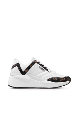 Guess Сникърси Traves FL7TRS FAL12 Бял - Pepit.bg