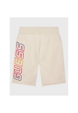Guess Спортни шорти L3RD04 KBIH2 Бежов Regular Fit - Pepit.bg