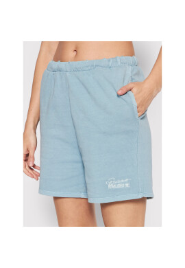 Guess Спортни шорти V2GD04 FL04D Син Regular Fit - Pepit.bg