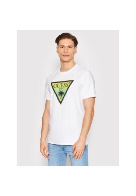 Guess Тишърт F2GI00 J1311 Бял Slim Fit - Pepit.bg
