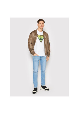 Guess Тишърт F2GI00 J1311 Бял Slim Fit - Pepit.bg