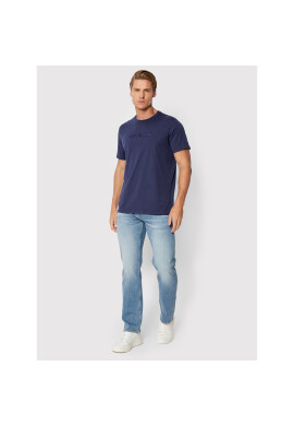Guess Тишърт M2BP47 K7HD0 Тъмносин Regular Fit - Pepit.bg