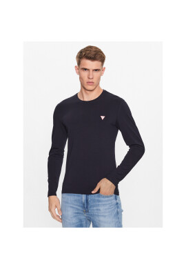 Guess Тениска с дълъг ръкав M2YI28 J1314 Тъмносин Slim Fit - Pepit.bg
