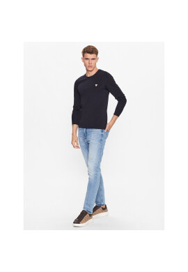 Guess Тениска с дълъг ръкав M2YI28 J1314 Тъмносин Slim Fit - Pepit.bg