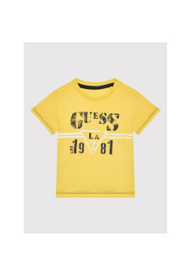 Guess Тишърт N2RI15 K8HM0 Жълт Regular Fit - Pepit.bg
