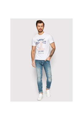 Guess Тишърт Thewat M2GI15 K8FQ0 Бял Regular Fit - Pepit.bg