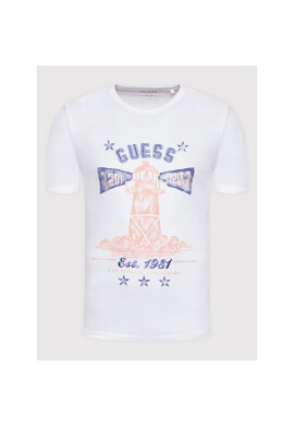 Guess Тишърт Thewat M2GI15 K8FQ0 Бял Regular Fit - Pepit.bg