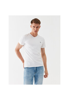 Guess Тишърт U97M01 K6YW1 Бял Slim Fit - Pepit.bg