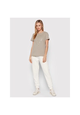 Guess Тишърт V2RI13 K8HM0 Бежов Regular Fit - Pepit.bg