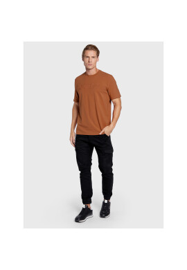 Guess Тишърт Z2YI11 J1311 Кафяв Regular Fit - Pepit.bg
