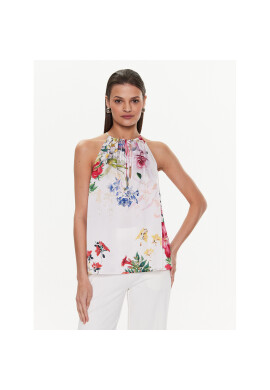 Guess топ 3GGH13 7099Z Бял Regular Fit - Pepit.bg