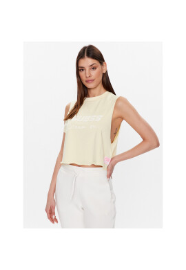 Guess топ Dalya V3GP11 K8FQ4 Жълт Regular Fit - Pepit.bg