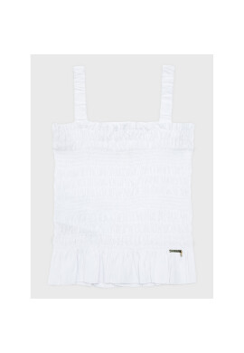 Guess топ J3GH04 WFBN0 Бял Regular Fit - Pepit.bg