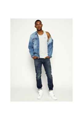Guess Топ U97M02 JR003 Сив Slim Fit - Pepit.bg