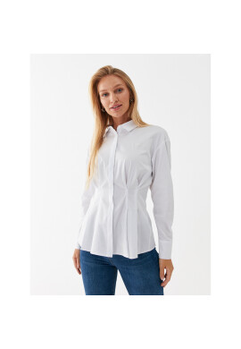 Guess Риза W3YH51 WE2Q0 Бял Regular Fit - Pepit.bg