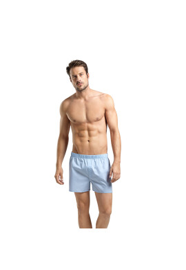 Hanro Боксерки Fancy Woven 4013 Син - Pepit.bg