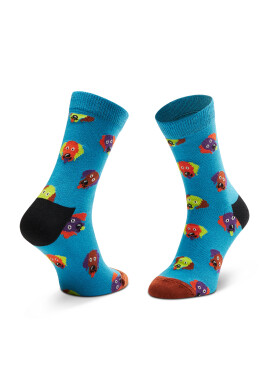 Happy Socks Чорапи дълги детски KDOG01-6300 Син - Pepit.bg