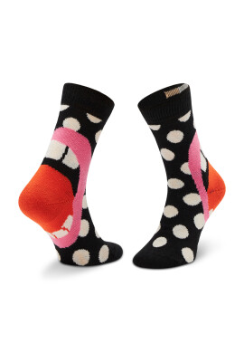 Happy Socks Чорапи дълги детски KLAU01-0200 Черен - Pepit.bg