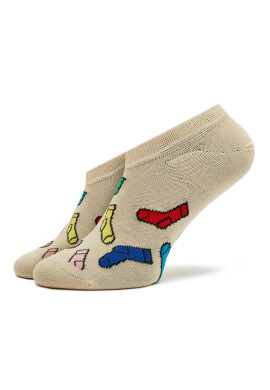 Happy Socks Чорапи къси унисекс SOC38-1300 Бежов - Pepit.bg