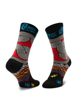 Happy Socks Дълги чорапи unisex BOW01-9301 Черен - Pepit.bg