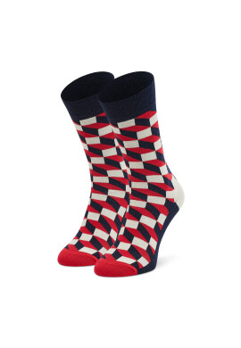 Happy Socks Дълги чорапи unisex FO01-068 Цветен - Pepit.bg
