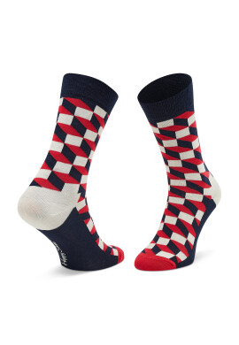 Happy Socks Дълги чорапи unisex FO01-068 Цветен - Pepit.bg