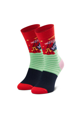 Happy Socks Дълги чорапи unisex WSM01-4300 Цветен - Pepit.bg
