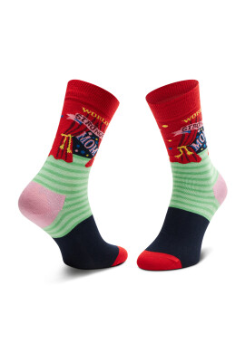 Happy Socks Дълги чорапи unisex WSM01-4300 Цветен - Pepit.bg