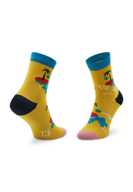 Happy Socks Комплект 2 чифта дълги чорапи детски KIIT02-6500 Цветен - Pepit.bg
