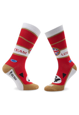 Heel Tread Чорапи дълги мъжки 72 Червен - Pepit.bg