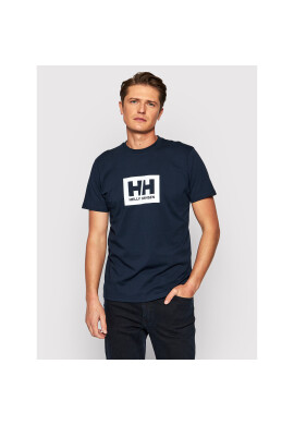 Helly Hansen Тишърт Box 53285 Тъмносин Regular Fit - Pepit.bg