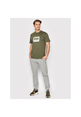 Helly Hansen Тишърт Box 53285 Зелен Regular Fit - Pepit.bg