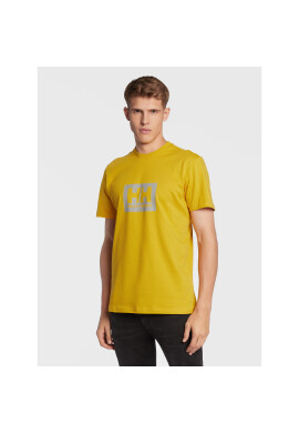 Helly Hansen Тишърт Box 53285 Жълт Regular Fit - Pepit.bg