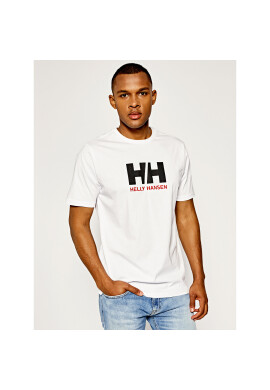 Helly Hansen Тишърт Hh Logo 33797 Бял Regular Fit - Pepit.bg