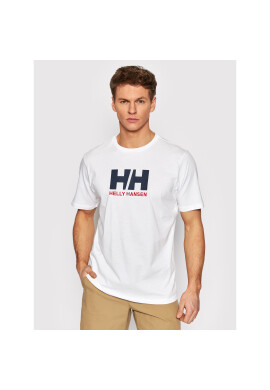 Helly Hansen Тишърт Logo 33979 Бял Regular Fit - Pepit.bg