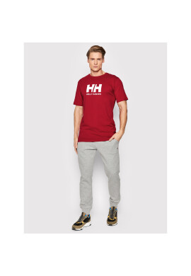 Helly Hansen Тишърт Logo 33979 Червен Regular Fit - Pepit.bg