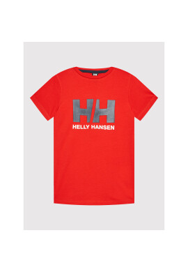 Helly Hansen Тишърт Logo 41709 Червен Regular Fit - Pepit.bg