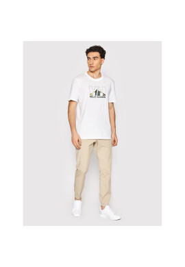 Helly Hansen Тишърт Nord Graphic 62978 Бял Regular Fit - Pepit.bg